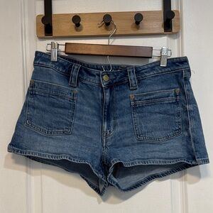 American Eagle Outfitters Dark Blue Jean Shorts